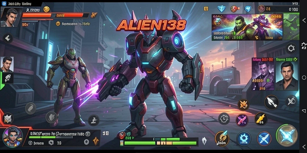 Tampilan antarmuka utama ALIEN138 yang informatif dan intuitif.