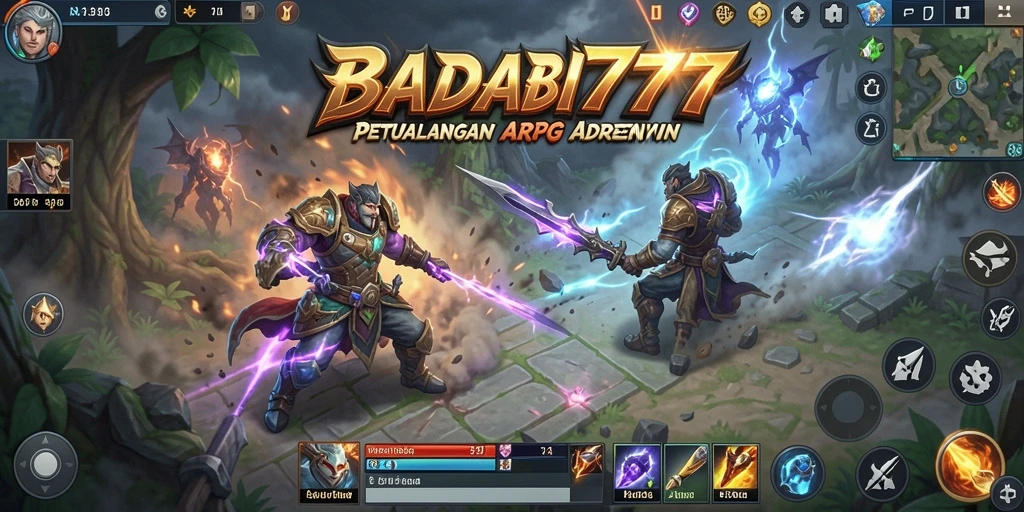 Gameplay mendebarkan di dunia fantasi BADAI777.