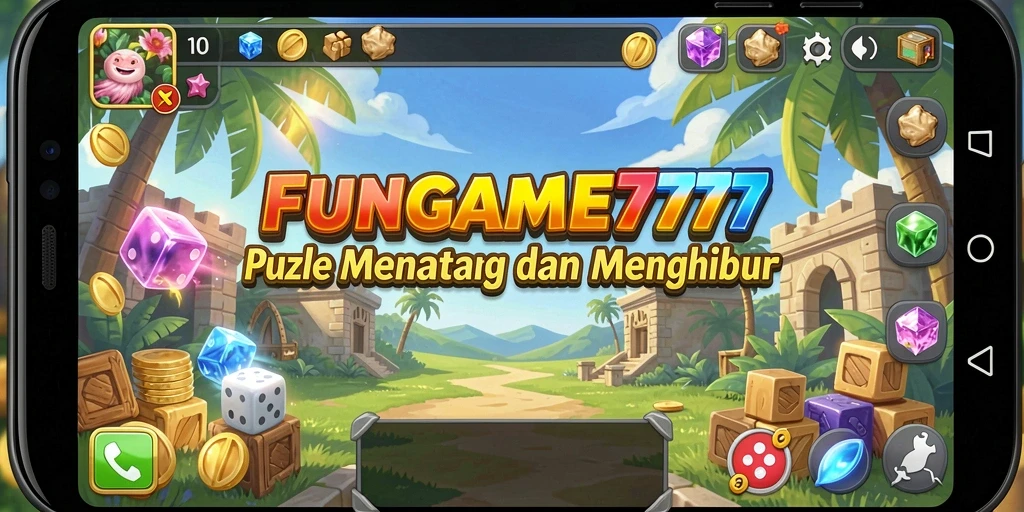 Menampilkan perjalanan menyelesaikan teka-teki Puzzle yang seru dan menantang.