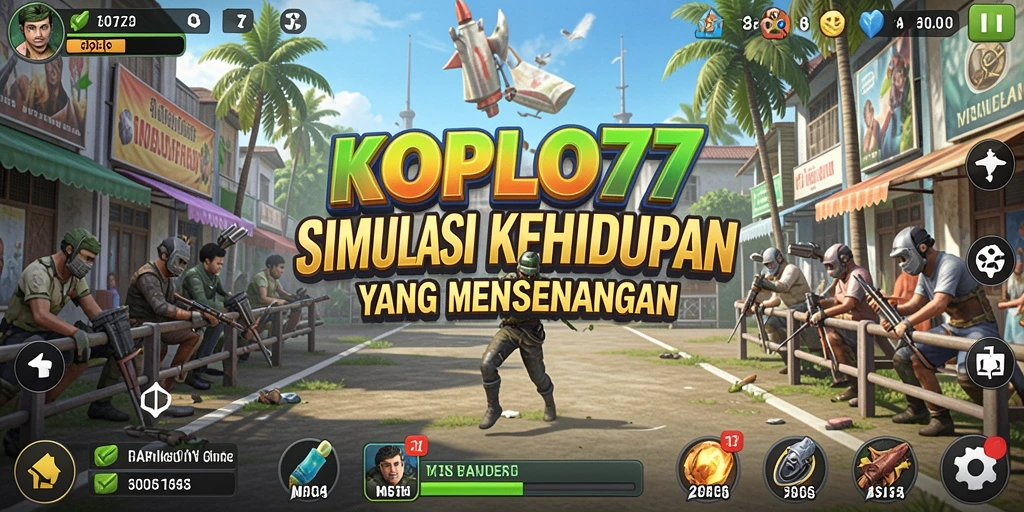 Tampilan gameplay KOPLO77 yang interaktif dan menarik.