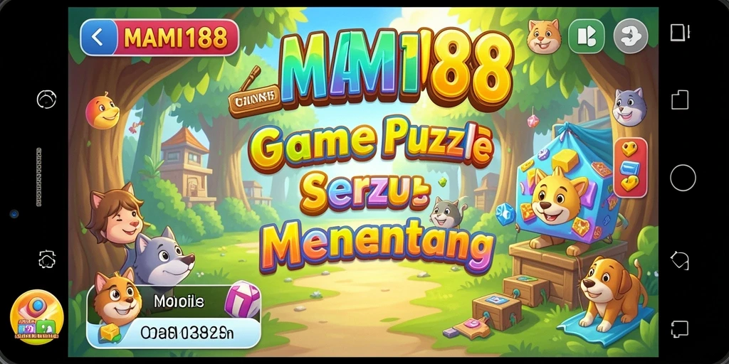 Tampilan gameplay Puzzle yang menarik dan menantang di MAMI188.