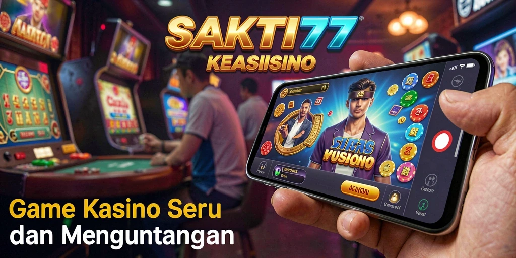 Tampilan gameplay SAKTI77 yang menghibur dan menarik.