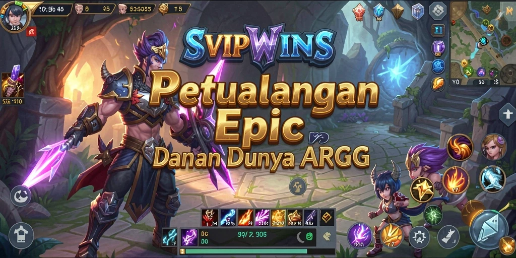 Tampilan gameplay seru dan menegangkan di SVIPWINS.